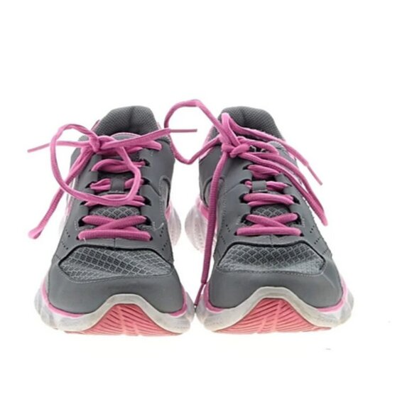 ✨ Under Armour Micro G Assert Running Shoes — Pink & Gray | EUC | Size 8 ✨ - Picture 2 of 10